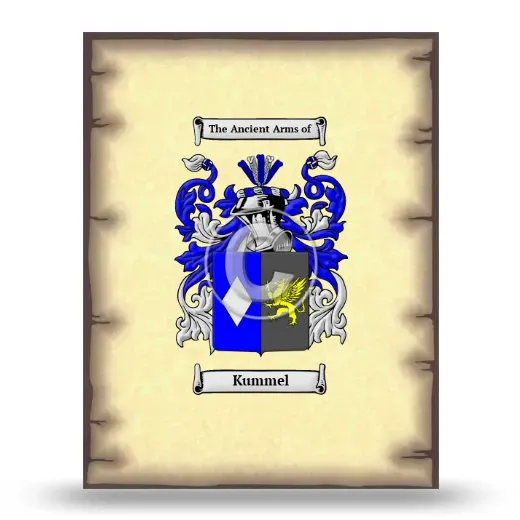 Kummel Coat of Arms Print