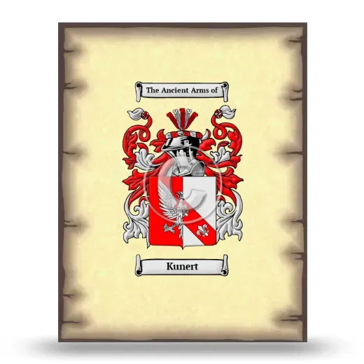 Kunert Coat of Arms Print