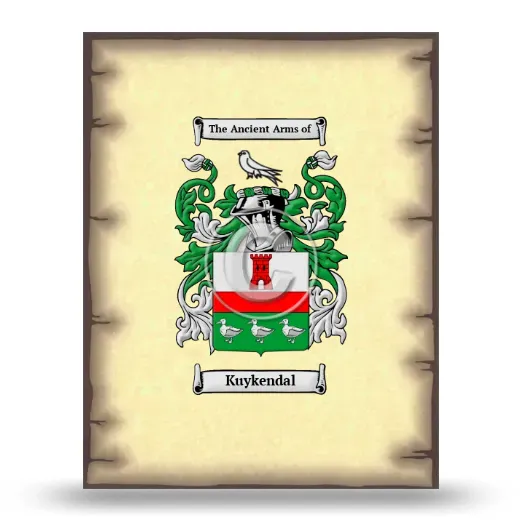 Kuykendal Coat of Arms Print