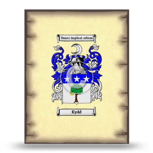 Kydd Coat of Arms Print