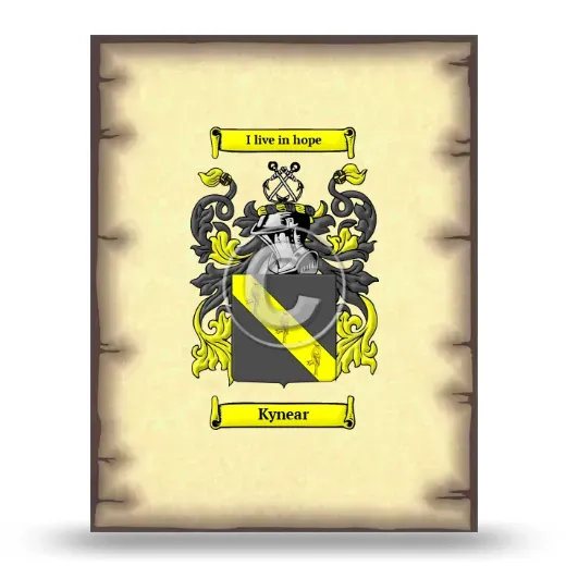 Kynear Coat of Arms Print