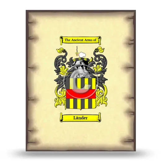 Länder Coat of Arms Print