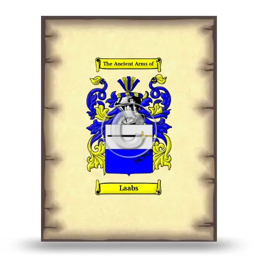 Laabs Coat of Arms Print