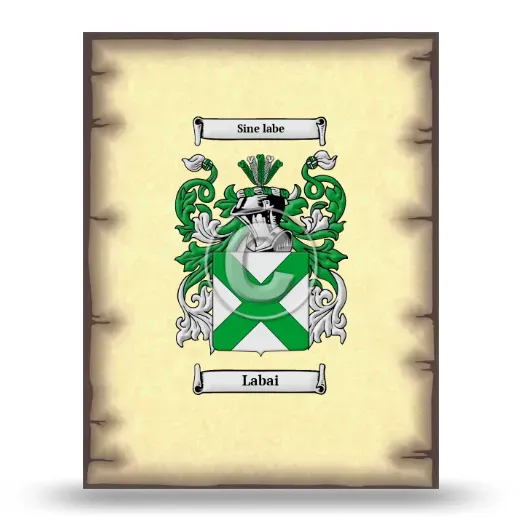 Labai Coat of Arms Print