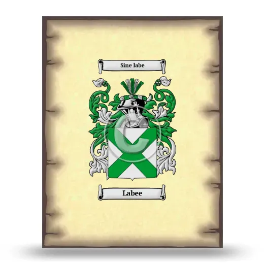 Labee Coat of Arms Print