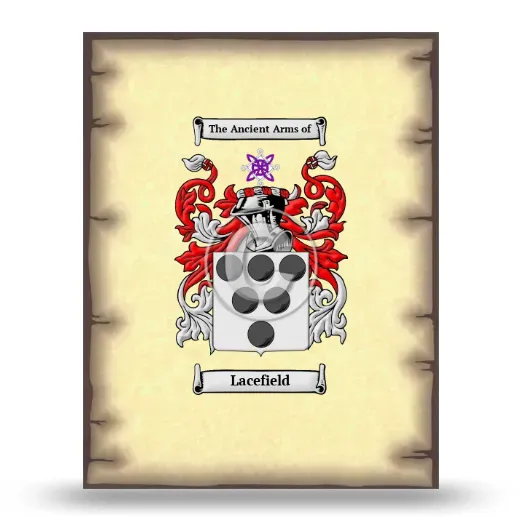 Lacefield Coat of Arms Print