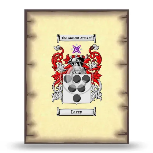 Lacey Coat of Arms Print