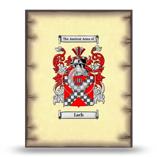 Lach Coat of Arms Print