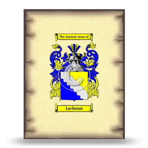 Lachenai Coat of Arms Print