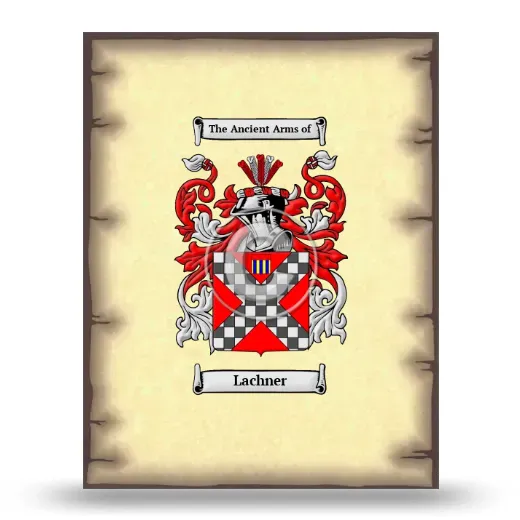 Lachner Coat of Arms Print