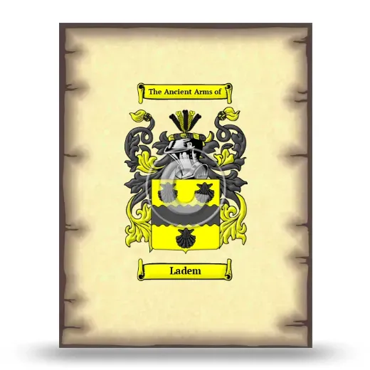 Ladem Coat of Arms Print