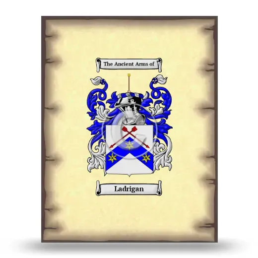 Ladrigan Coat of Arms Print