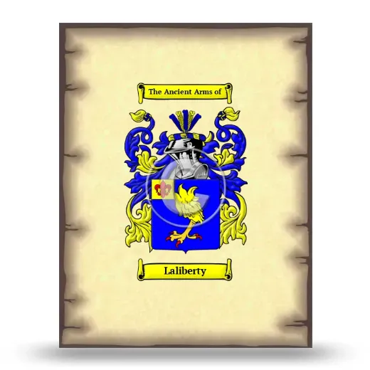 Laliberty Coat of Arms Print