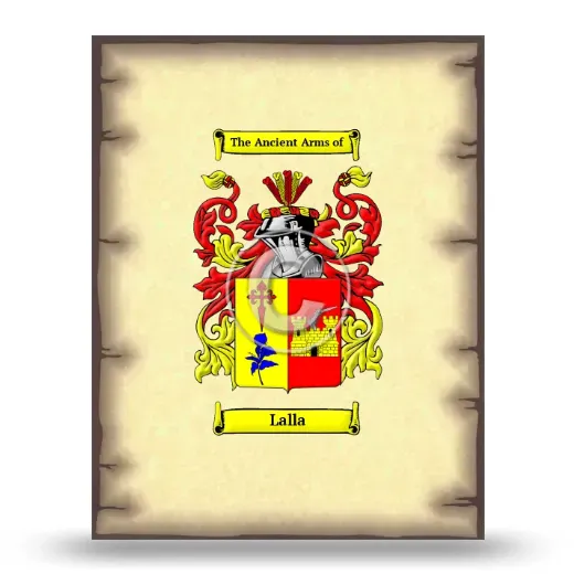 Lalla Coat of Arms Print