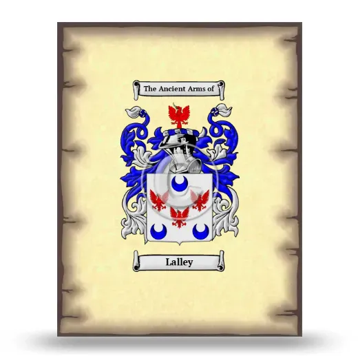 Lalley Coat of Arms Print
