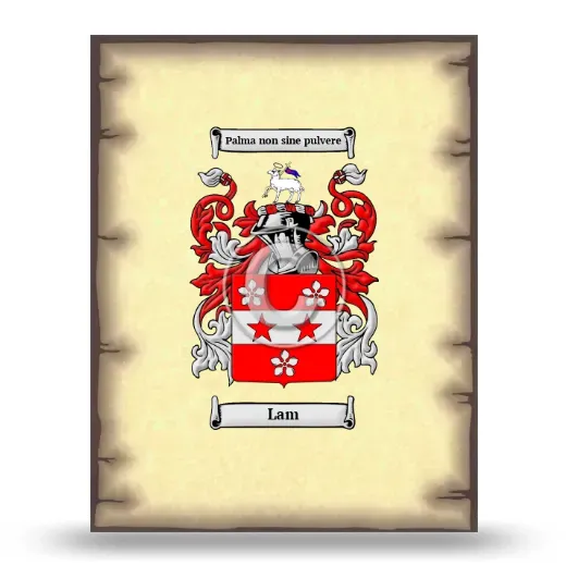 Lam Coat of Arms Print