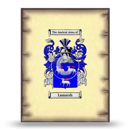 Lamarsh Coat of Arms Print