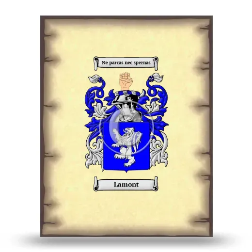 Lamont Coat of Arms Print