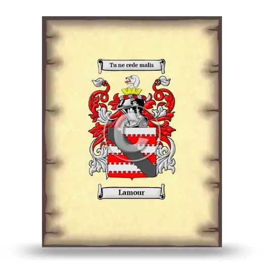 Lamour Coat of Arms Print