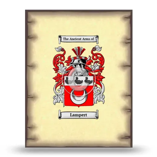 Lampert Coat of Arms Print