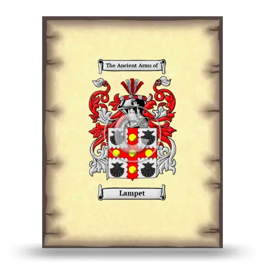 Lampet Coat of Arms Print