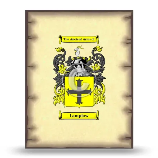Lamplaw Coat of Arms Print
