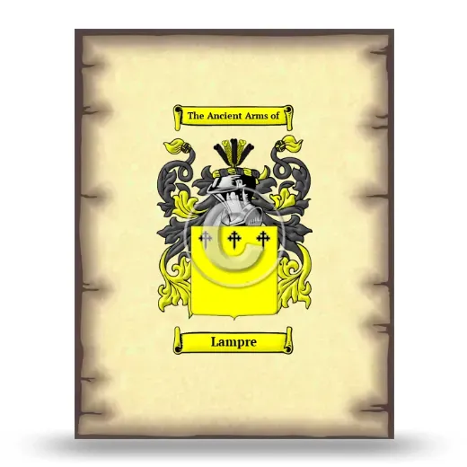 Lampre Coat of Arms Print