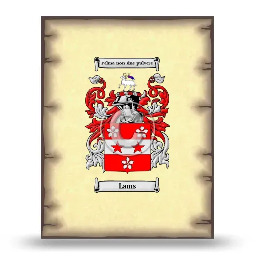 Lams Coat of Arms Print