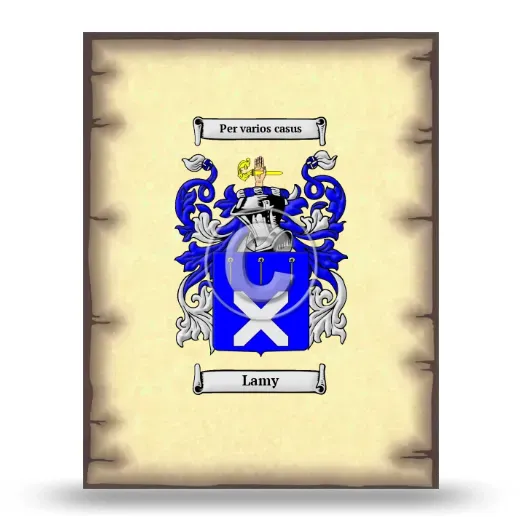 Lamy Coat of Arms Print