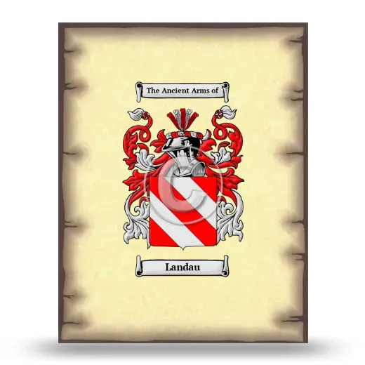 Landau Coat of Arms Print