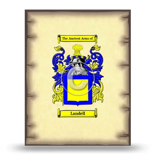 Landell Coat of Arms Print