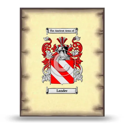 Lander Coat of Arms Print