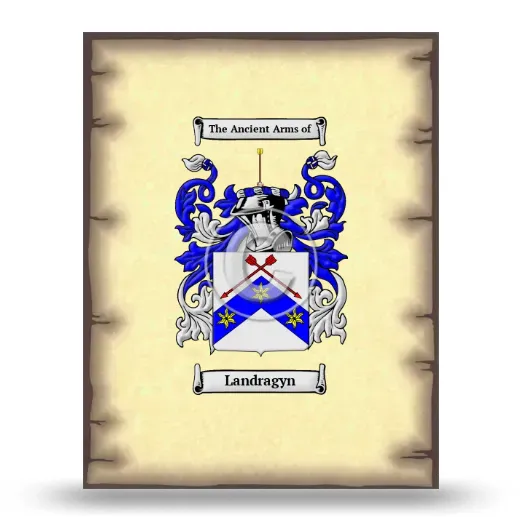 Landragyn Coat of Arms Print