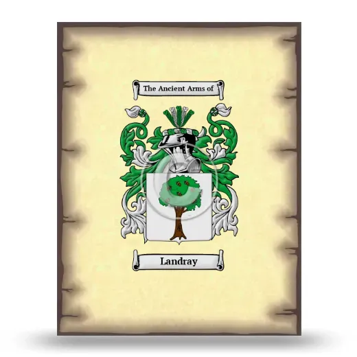 Landray Coat of Arms Print