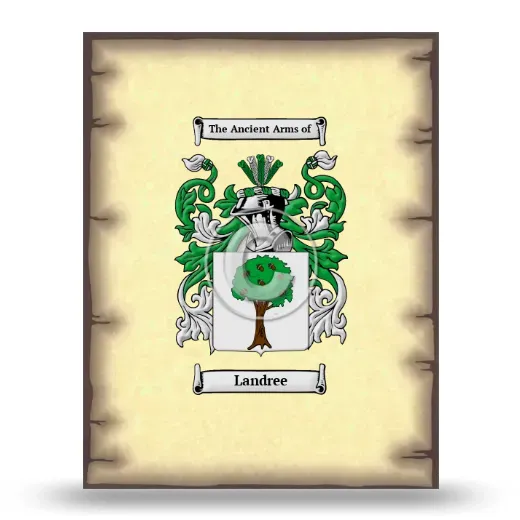 Landree Coat of Arms Print