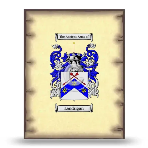 Landrigan Coat of Arms Print