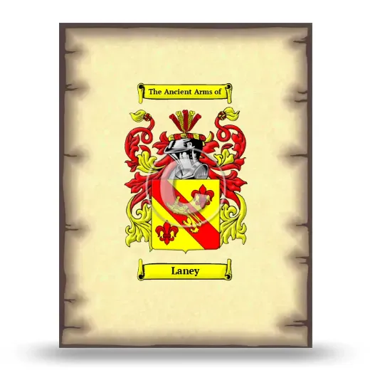 Laney Coat of Arms Print