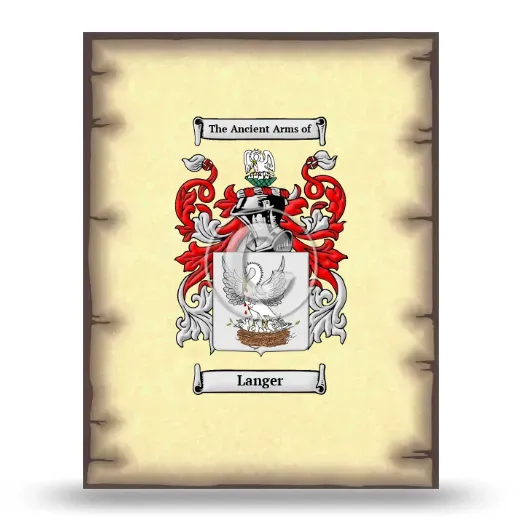 Langer Coat of Arms Print