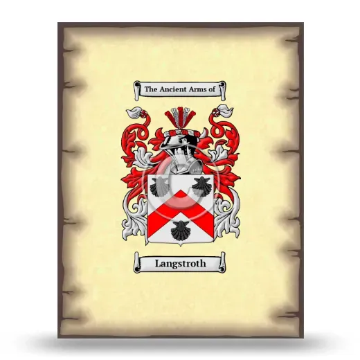 Langstroth Coat of Arms Print