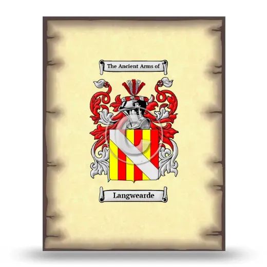 Langwearde Coat of Arms Print