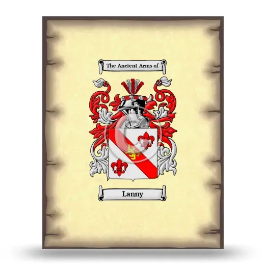 Lanny Coat of Arms Print