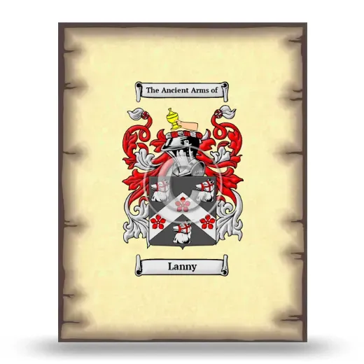 Lanny Coat of Arms Print