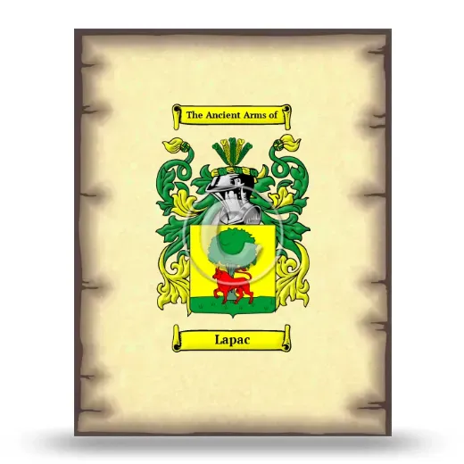 Lapac Coat of Arms Print