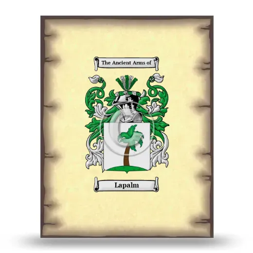 Lapalm Coat of Arms Print