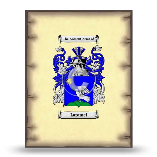 Laramel Coat of Arms Print