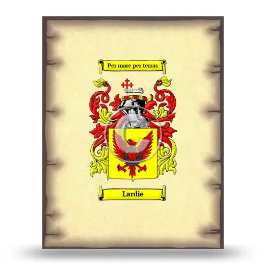 Lardie Coat of Arms Print