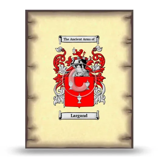 Largand Coat of Arms Print