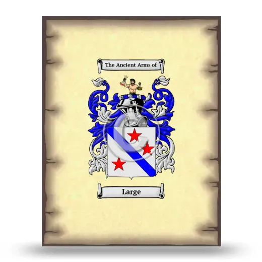 Large Coat of Arms Print