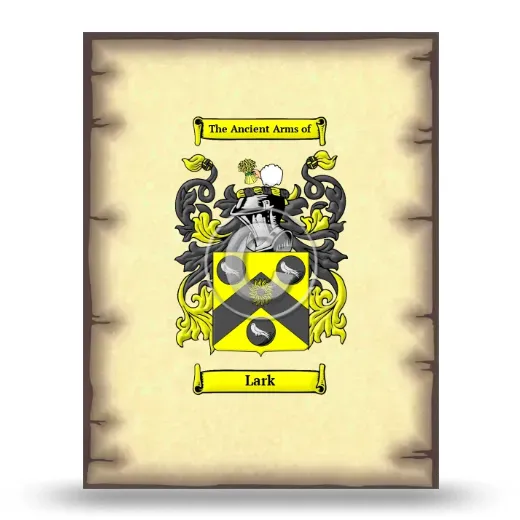 Lark Coat of Arms Print