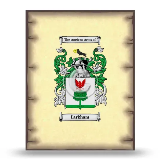 Larkham Coat of Arms Print